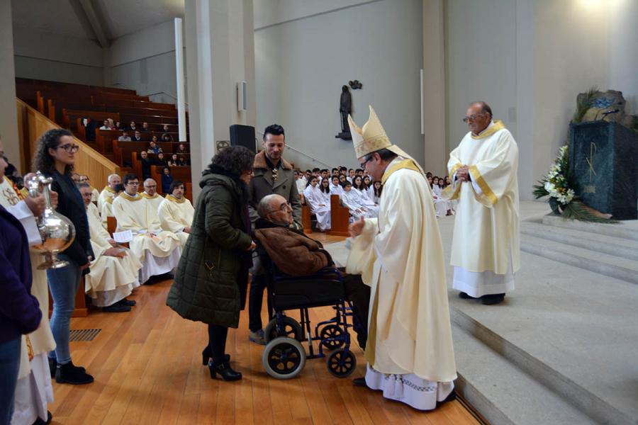 Momento durante o ofertório